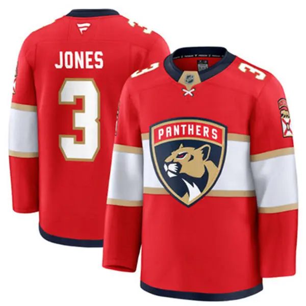 Youth Florida Panthers #3 Seth Jones Fanatics Home Red Jersey