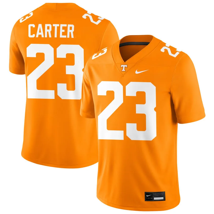 Tennessee Volunteers #23 Boo Carter Nike Orange College Football Jersey