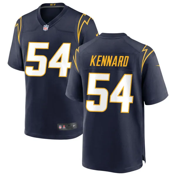 Men's Los Angeles Chargers #54 Kyle Kennard Nike Navy Alternate Vapor F.U.S.E. Limited Jersey