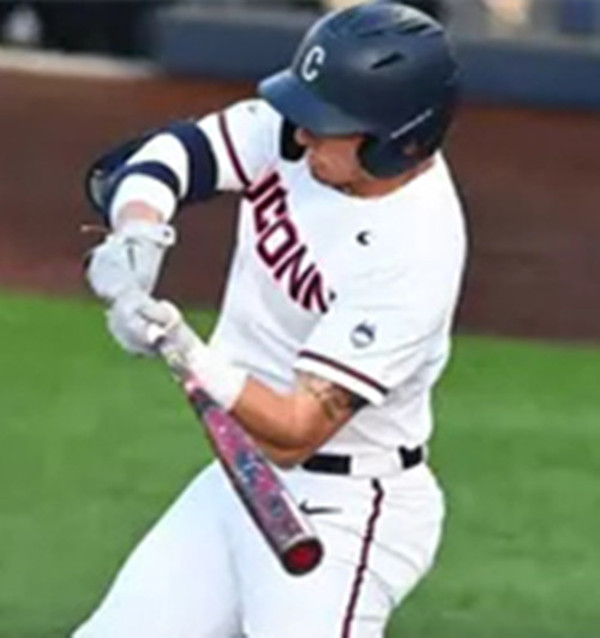 Uconn Huskies #7 Ryan Daniels White College Baseball Game Jersey