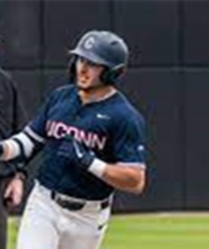 Uconn Huskies #7 Ryan Daniels Navy College Baseball Game Jersey