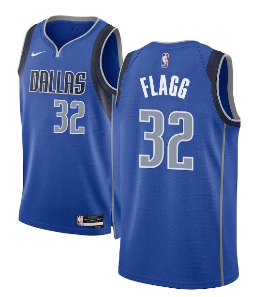 Youth Dallas Mavericks #32 Cooper Flagg Nike Blue Icon Edition Jersey