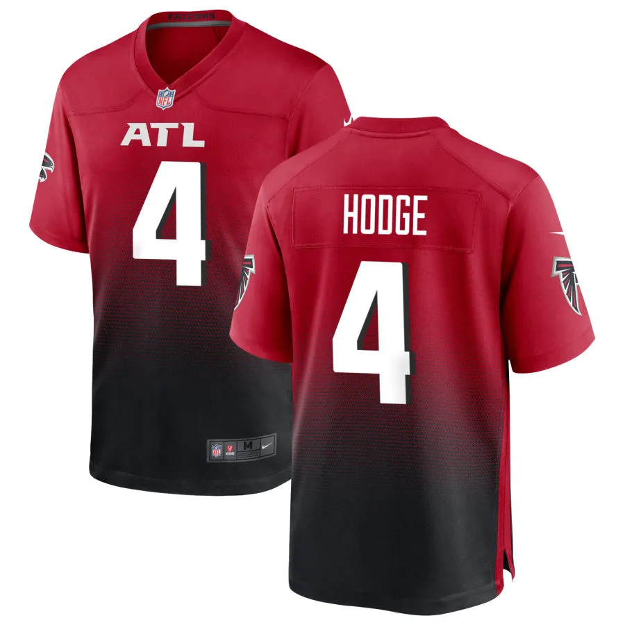 Men's Atlanta Falcons #4 KhaDarel Hodge Nike Red Alternate Vapor F.U.S.E. Limited Jersey