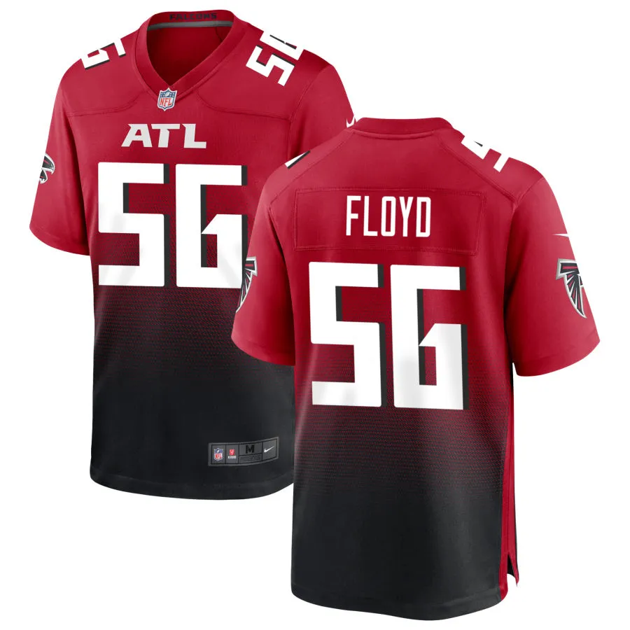 Youth Atlanta Falcons #56 Leonard Floyd Nike Red Alternate Limited Jersey