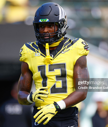Oregon Ducks #13 Jurrion Dickey Yellow College Football Game Jersey