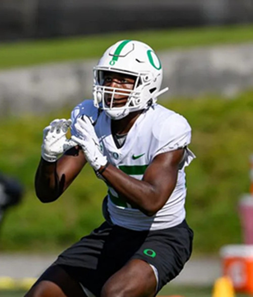 Oregon Ducks #13 Jurrion Dickey White College Football Game Jersey