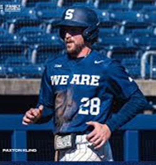 Penn State Nittany Lions #28 Paxton Kling Navy WE ARE College Baseball Game Jersey