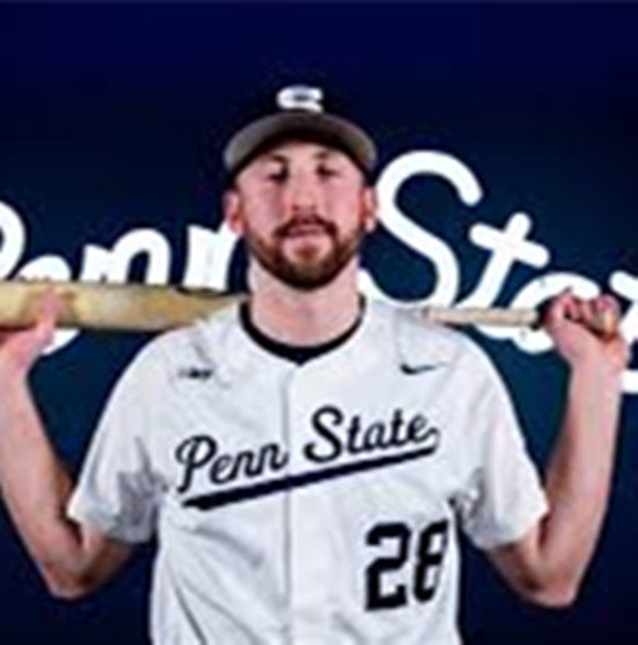 Penn State Nittany Lions #28 Paxton Kling White College Baseball Game Jersey