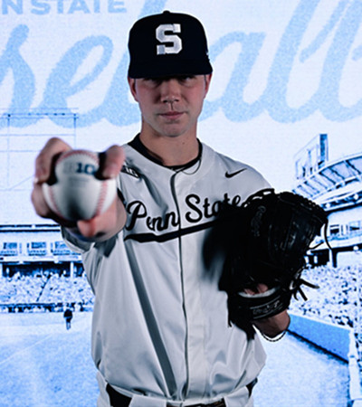 Penn State Nittany Lions #10 Ben DeMell White College Baseball Game Jersey
