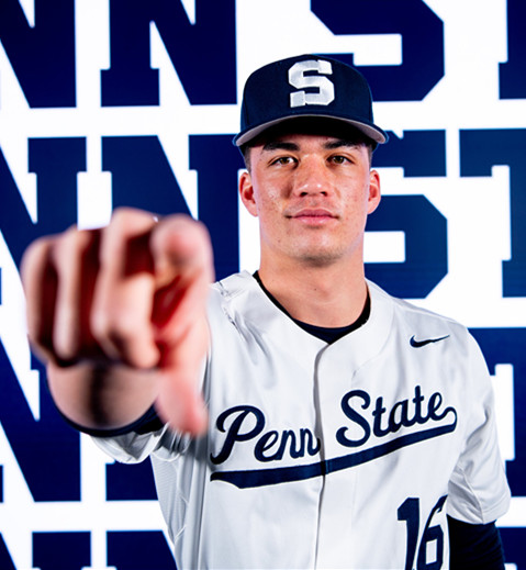 Penn State Nittany Lions #16 Dimond Loosli White College Baseball Game Jersey