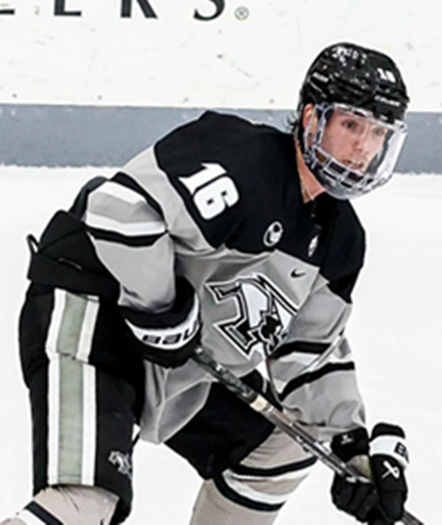 Pittsburgh Panthers #16 Trevor Connelly Gray  College Hockey Game Jersey
