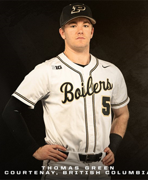 Purdue Boilermakers #5 Brody Chrisman White Limited College Baseball Game Jersey