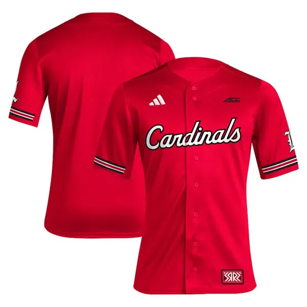 Louisville Cardinals Blank Red College Baseball Team Jersey