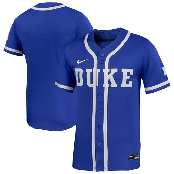 Duke Blue Devils Blank Nike Unisex Royal Softball Jersey