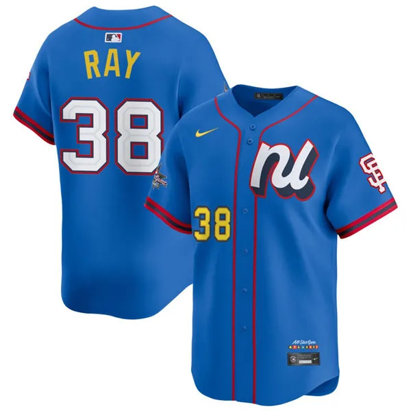 San Francisco Giants #38 Robbie Ray 2025 All-Star National League Limited Player Jersey Blue