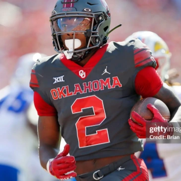 Oklahoma Sooners #2 Jovantae Barnes Black College Football Game Jersey
