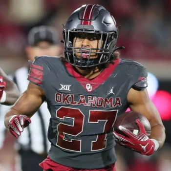 Oklahoma Sooners #27 Gavin Sawchuk Black College Football Game Jersey