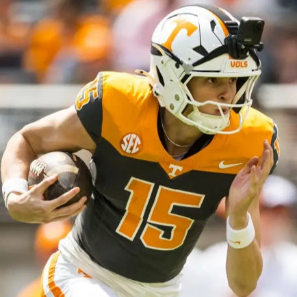Tennessee Volunteers #15 George MacIntyre 2023 Nike ARTFUL DODGER SMOKEY GREY Football UNIFORM Jersey