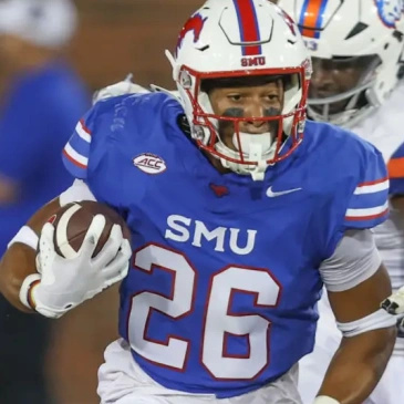 SMU Mustangs #26 Zane Minors Nike 2022 Royal SMU Football Game Jersey