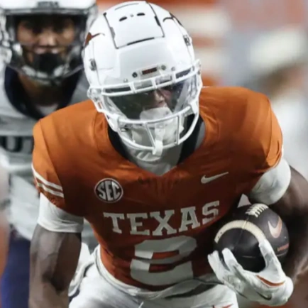 Texas Longhorns #6 Christian Clark 2025 SEC Orange College Football Game Jersey