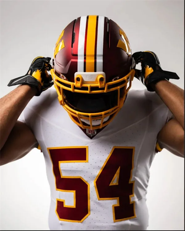Mens Washington Commanders #54 Bobby Wagner White REDSKINS ERA Retro Nike Vapor F.U.S.E. Limited Jersey