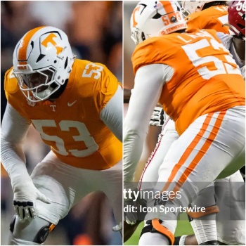 Tennessee Volunteers #53 Lance Heard Nike Orange College Football Jersey