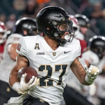 Army Black Knights #27 Samari Howard Nike White College Football Game Jersey