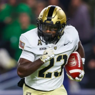 Army Black Knights #23 Lloyd Benson III Nike White College Football Game Jersey