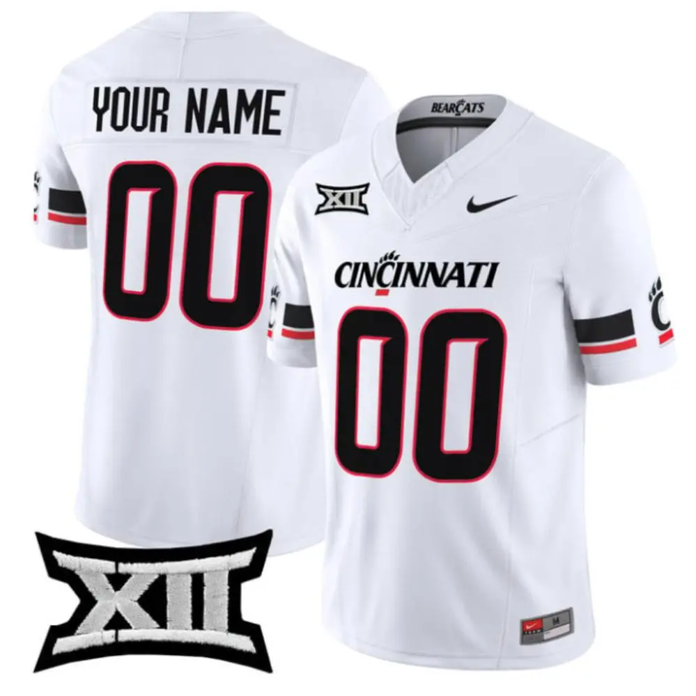 Cincinnati Bearcats Custom 2025 PURE White Vapor F.U.S.E.Limited Football Jersey