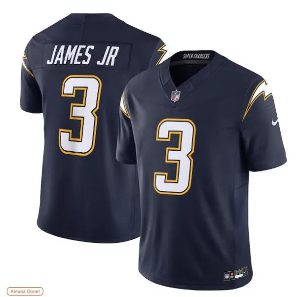 Mens Los Angeles Chargers #3 Derwin James Jr. Nike Navy Alternate Super Chargers Vapor F.U.S.E. Limited Jersey