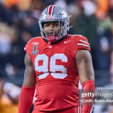 Ohio State Buckeyes #96 Eddrick Houston F.U.S.E. Limited Scarlet College Football Game Jersey