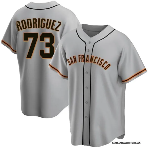 Mens San Francisco Giants #73 Randy Rodriguez Nike Gray Road Limited Jersey