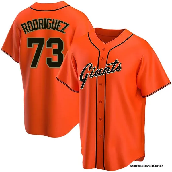 Mens San Francisco Giants #73 Randy Rodriguez Nike Orange Alternate Limited Player Jersey