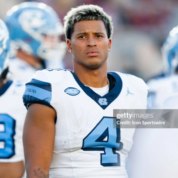 North Carolina Tar Heels #4 Caleb Hood White Alternate Retro Limited Jersey