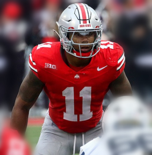 Ohio State Buckeyes #11 C.J.Hicks Scarlet College Football Game Jersey