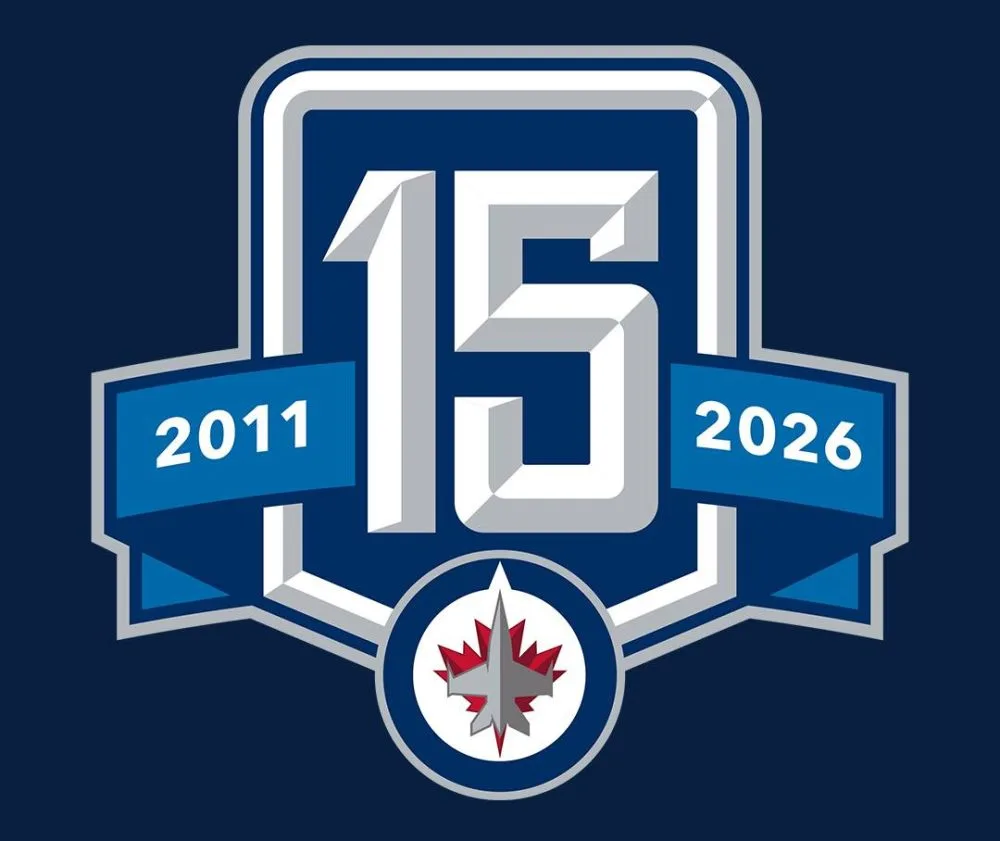 Winnipeg Jets Unveil Simple 15th Anniversary Patch