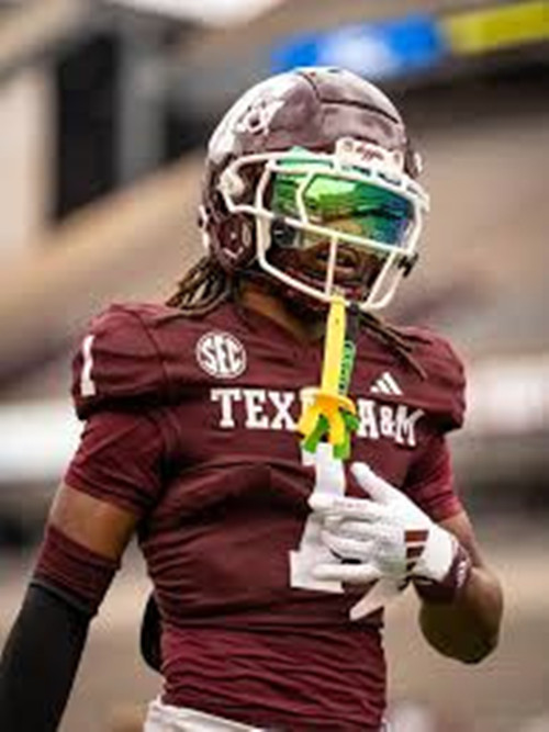 Texas A&M Aggies #1 Mario Craver Maroon College Football Game Jersey