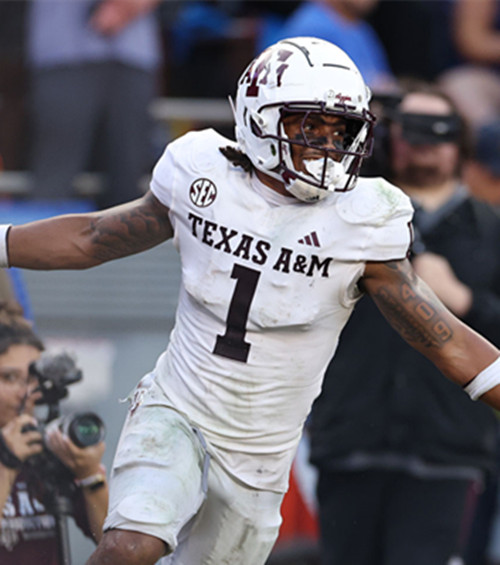 Texas A&M Aggies #1 Mario Craver White College Football Game Jersey