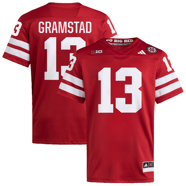 Nebraska Cornhuskers #13 Nyziah Hunter Scarlet College Football Game Jersey