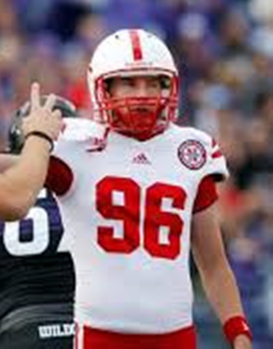 Nebraska Cornhuskers #96 Williams Nwaneri White College Football Game Jersey