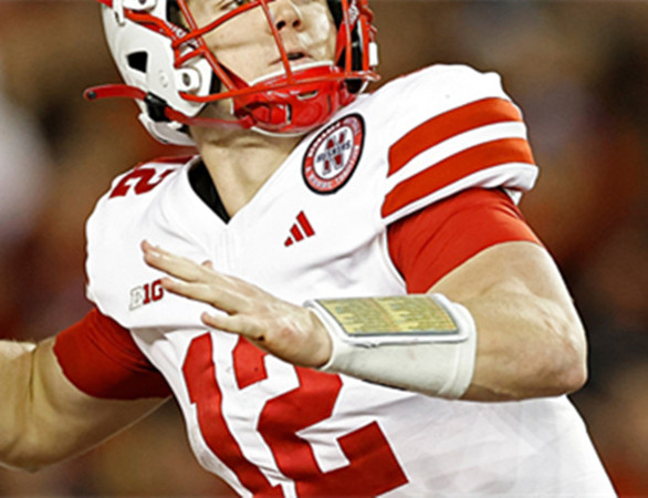 Nebraska Cornhuskers #12 Jalyn Gramstad White College Football Game Jersey