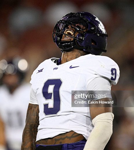 TCU Horned Frogs #9 Jeremy Payne 2025 White College Football Game Jersey