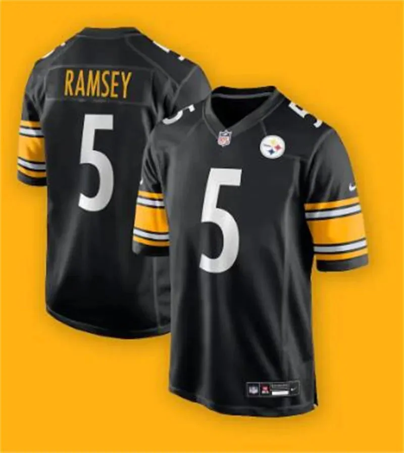 Youth Pittsburgh Steelers #5 Jalen Ramsey Nike Black Vapor F.U.S.E. Limited Jersey