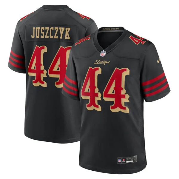 Mens San Francisco 49ers #44 Kyle Juszczyk Black Rivalries Collection F.U.S.E. Limited Jersey