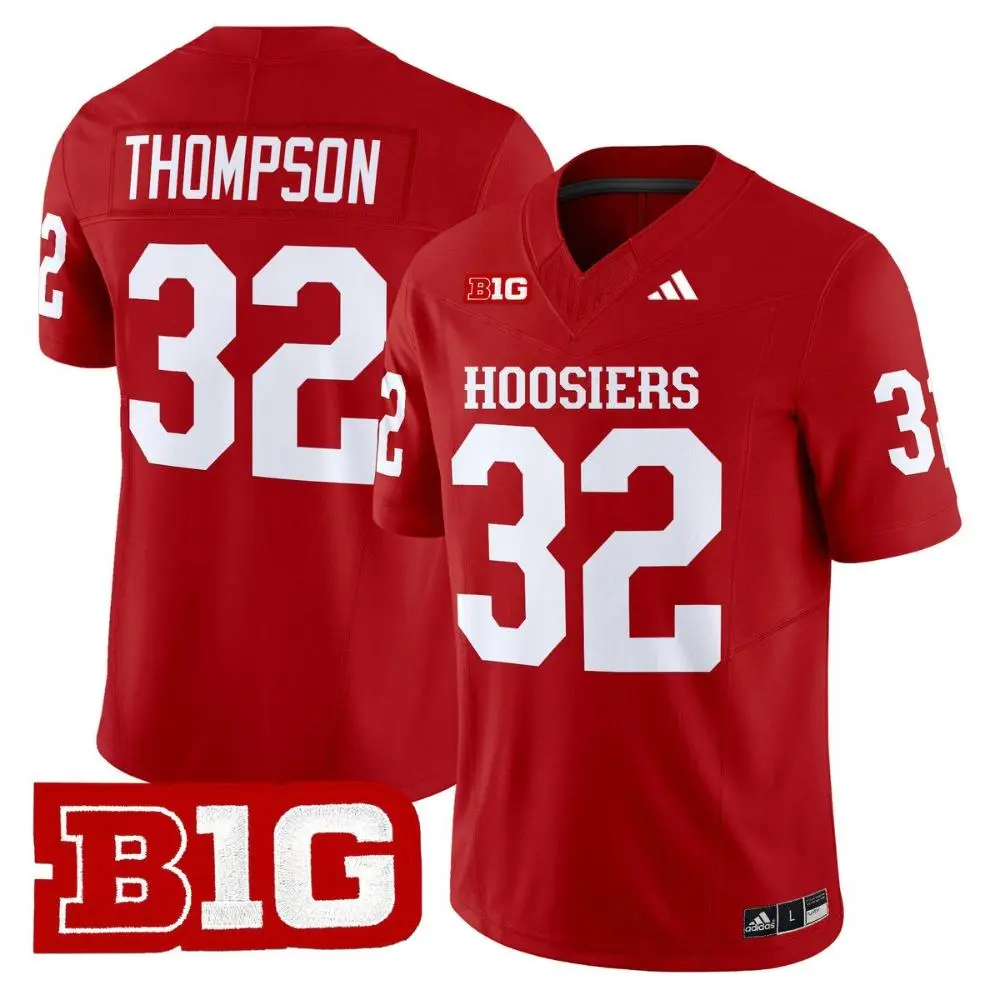 Indiana Hoosiers #32 Anthony Thompson Crimson Hoosiers College Football Jersey