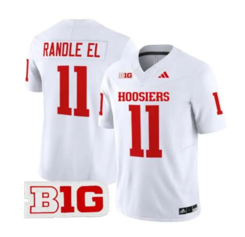 Indiana Hoosiers #11 Antwaan Randle El White Hoosiers College Football Jersey