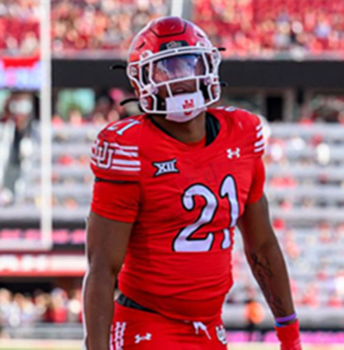 Utah Utes #21 NaQuari Rogers 2025 XII Red Retro College Football Throwback Jersey