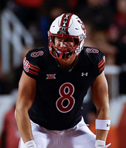 Utah Utes #8 Lander Barton 2025 XII Black Retro College Football Throwback Jersey