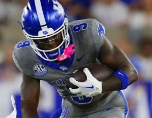 Kentucky Wildcats #9 Jamori Maclin 2025 Gray Football Game Jersey