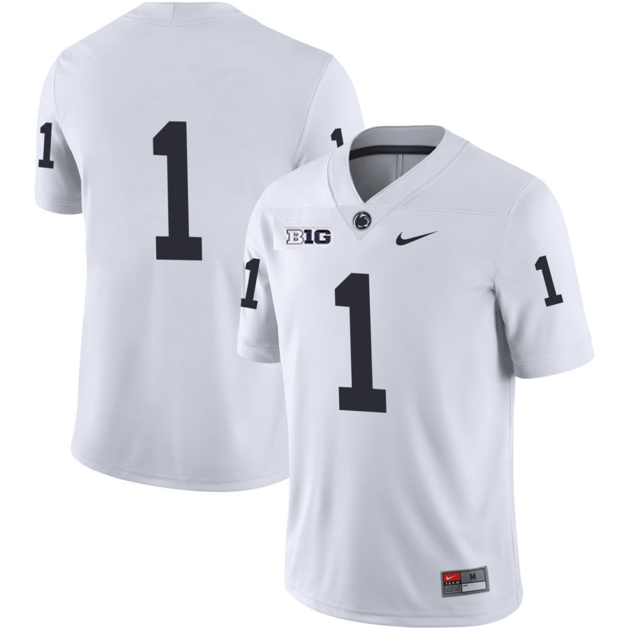 Penn State Nittany Lions #1 Kyron Hudson White  F.U.S.E. Limited College Football Game Jersey